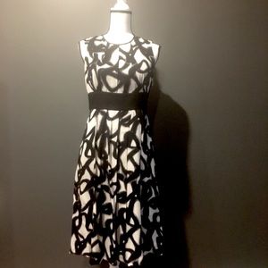 MICHAEL Michael Kors black/white graffiti print
